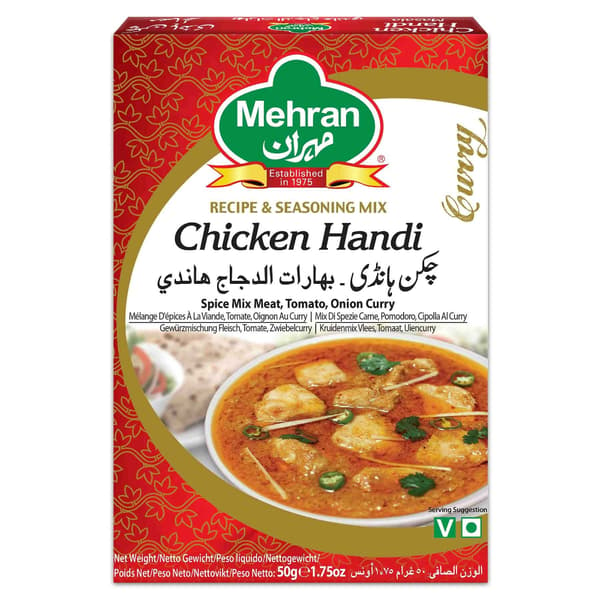 Mehran Chicken Handi Masala 50g (Buy 1 Get 1 Free)